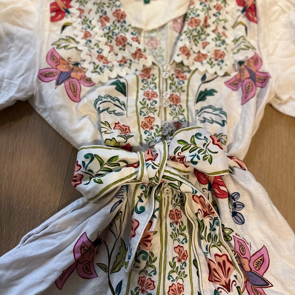 Farm Rio Floral Insects Romper - Picture 5 of 7